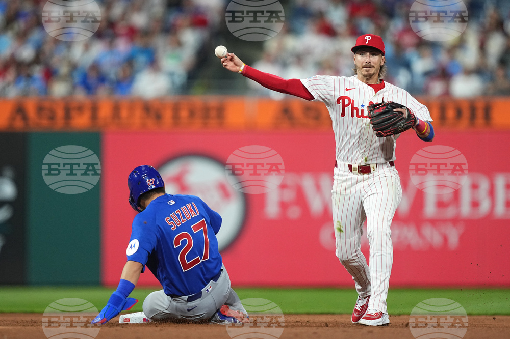 Cubs Phillies Baseball