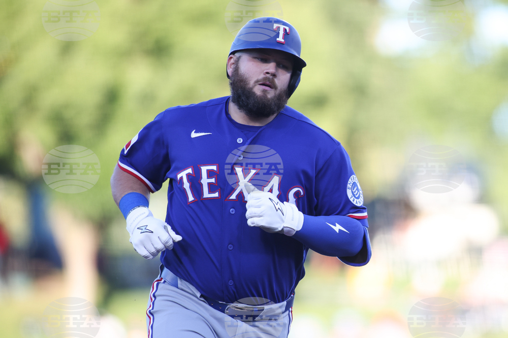 Rangers Athletics Baseball