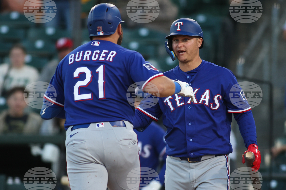 Rangers Athletics Baseball