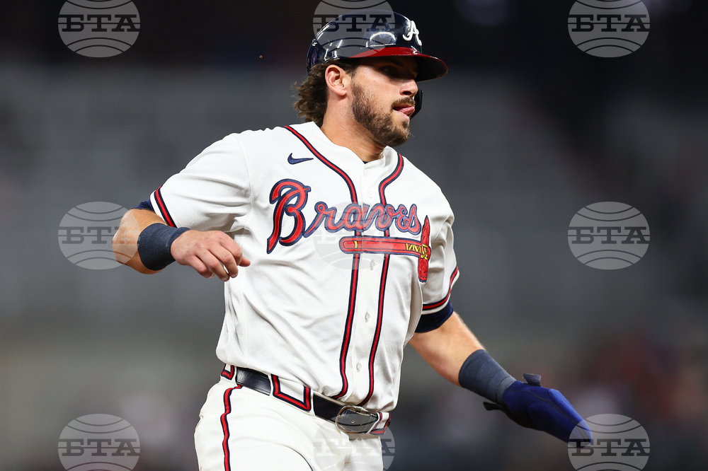 Marlins Braves Baseball