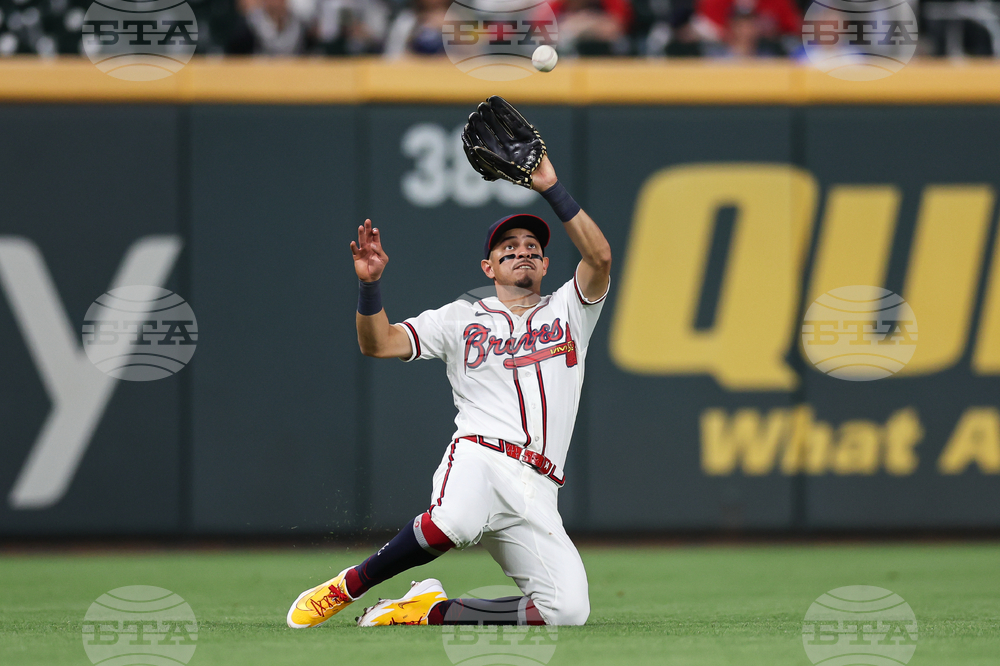 Marlins Braves Baseball