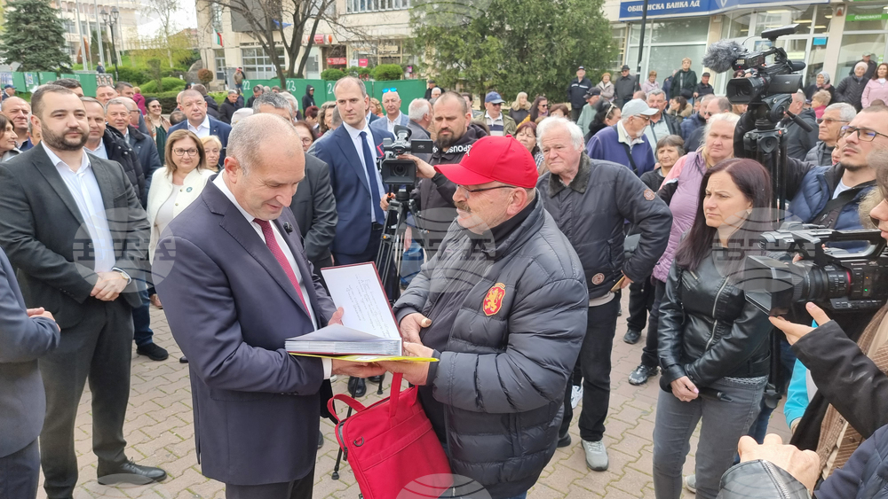 Асеновград - Румен Радев - предизборна кампания