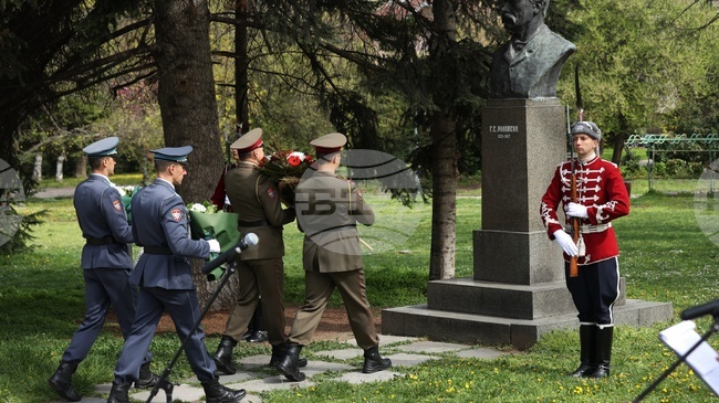 Раковски е първият стратег на нашата свобода, каза председателят на СОС Цветомир Петров на церемония за 205 години от рождението на революционера