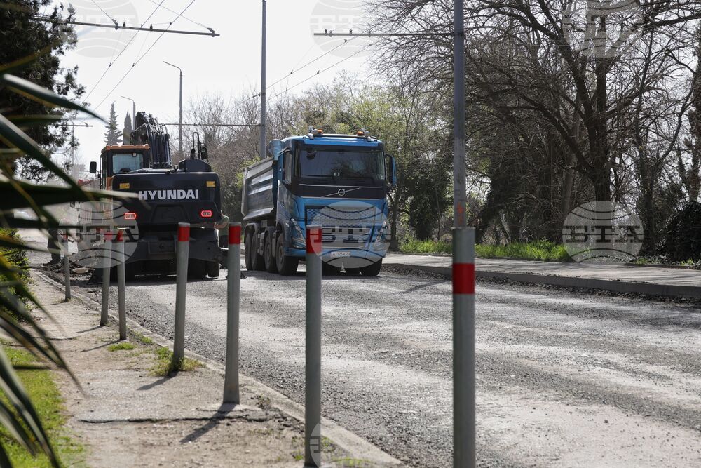 Бургас - булевард „Иван Вазов“ - ремонт