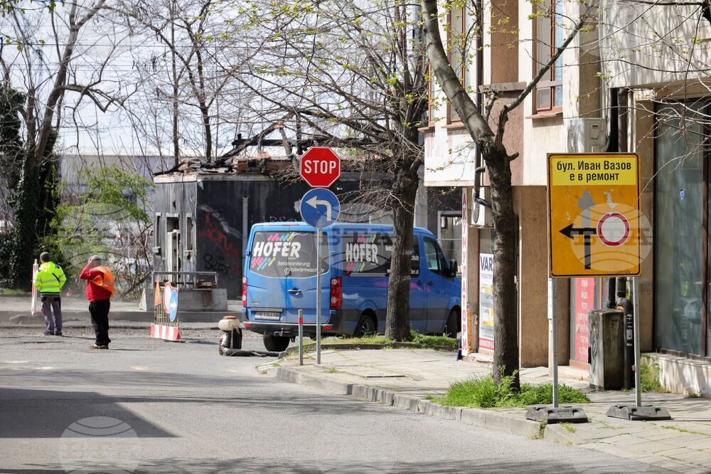 Бургас - булевард „Иван Вазов“ - ремонт