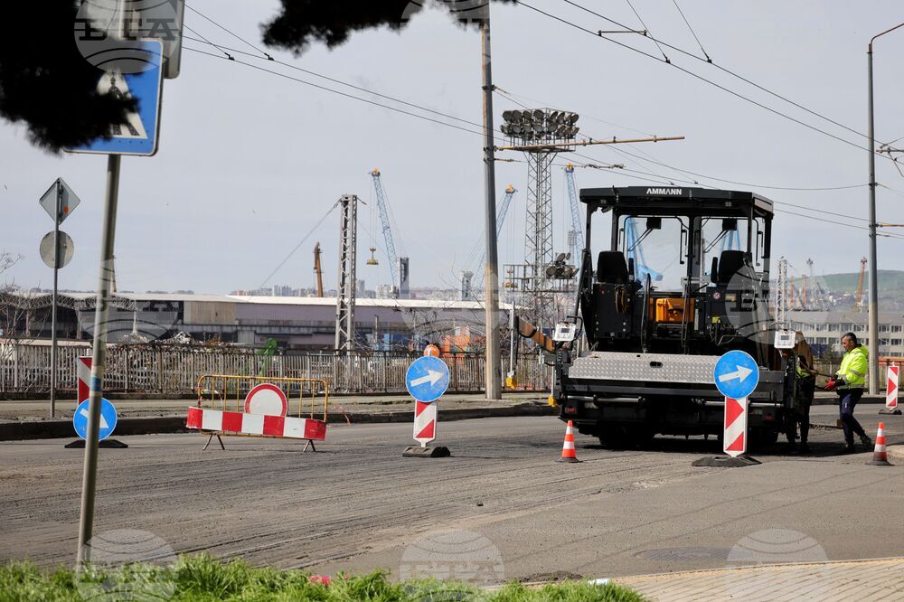Бургас - булевард „Иван Вазов“ - ремонт