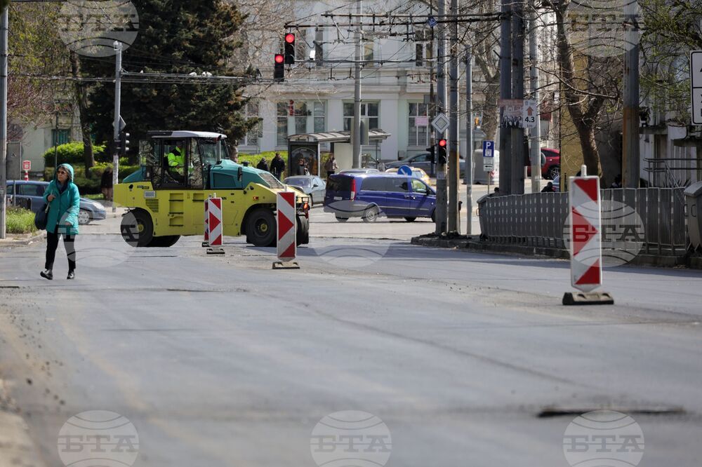 Бургас - булевард „Иван Вазов“ - ремонт