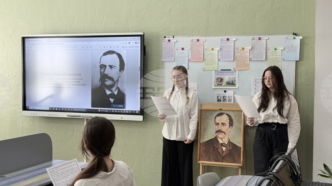 Тематични класни часове за делото на Георги Раковски се състояха в Болградската гимназия