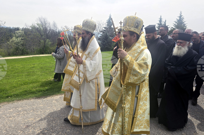 Българският патриарх и Софийски митрополит Даниил оглави празничните богослужения в Роженския манастир