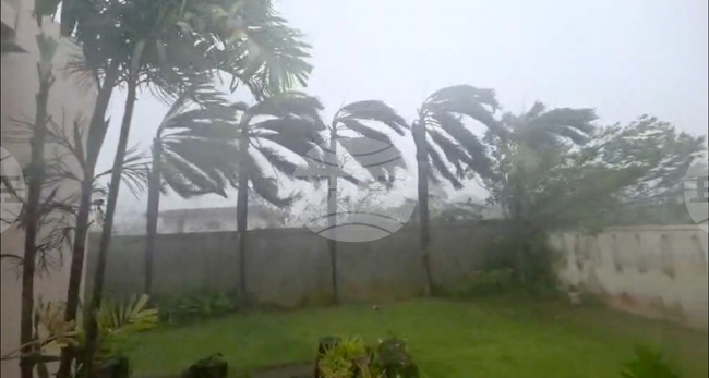 Severe Weather Pacific Typhoon