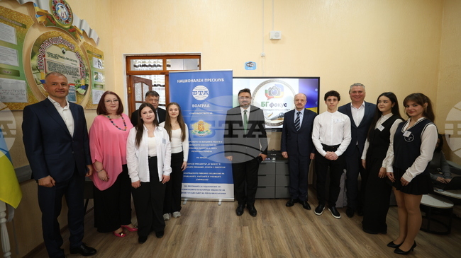 BTA Opens New Press Club in Ukraine’s Bolhrad to Support Bulgarian Media Hub