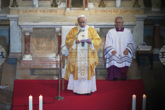 Папа Лъв Четиринадесети отдаде почит в Алжир на св. Августин 