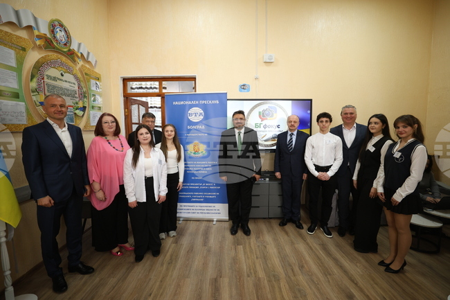 Ukraine – Georgi Sava Rakovski Bolhrad High School – Patron’s Day - BTA National Press Club