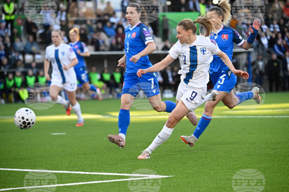 WCup Finland Slovakia Soccer