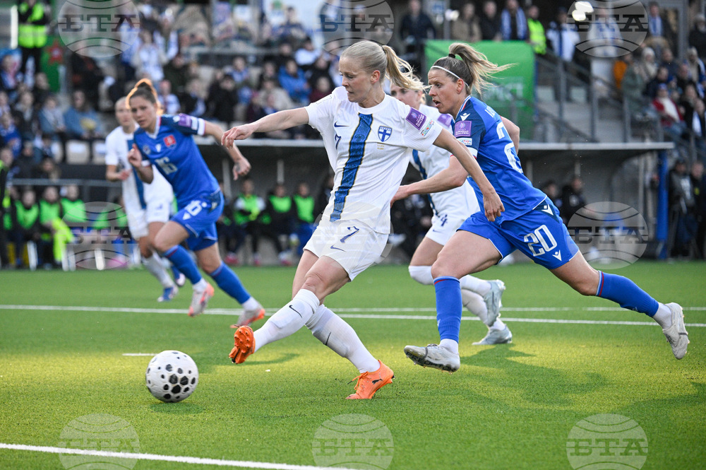 WCup Finland Slovakia Soccer