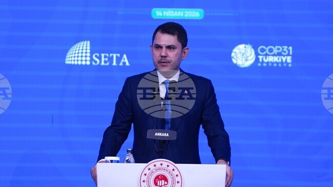 АА: Турция ще настоява за справедливо финансиране на мерките за климата на COP31, каза министърът на околната среда Мурат Курум