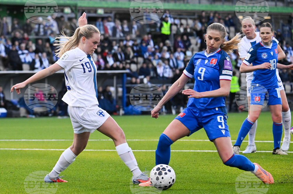 WCup Finland Slovakia Soccer