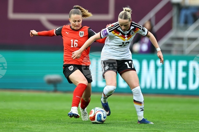 Germany Austria Women's WCup Soccer