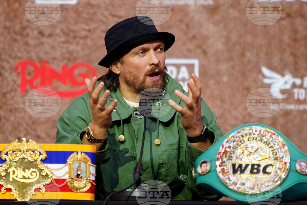 Britain Usyk Boxing