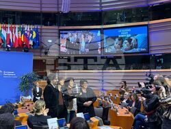 Брюксел, 14 април 2026 г, Церемония за eвропейската филмова награда LUX на публиката , снимка: Теодора Славянова/БТА