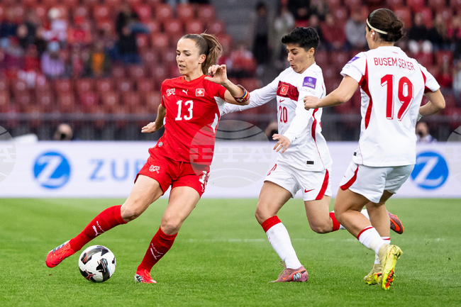 Switzerland Turkey Women's WCup Soccer