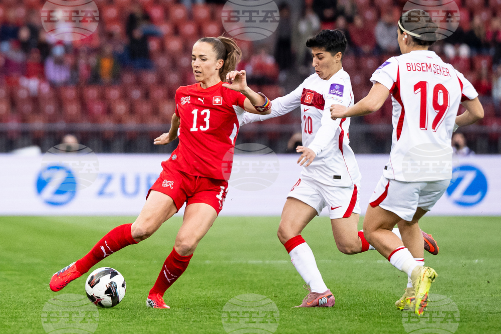 Switzerland Turkey Women's WCup Soccer