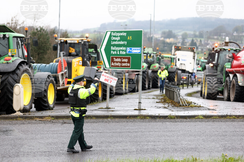 Britain Northern Ireland Fuel Protest
