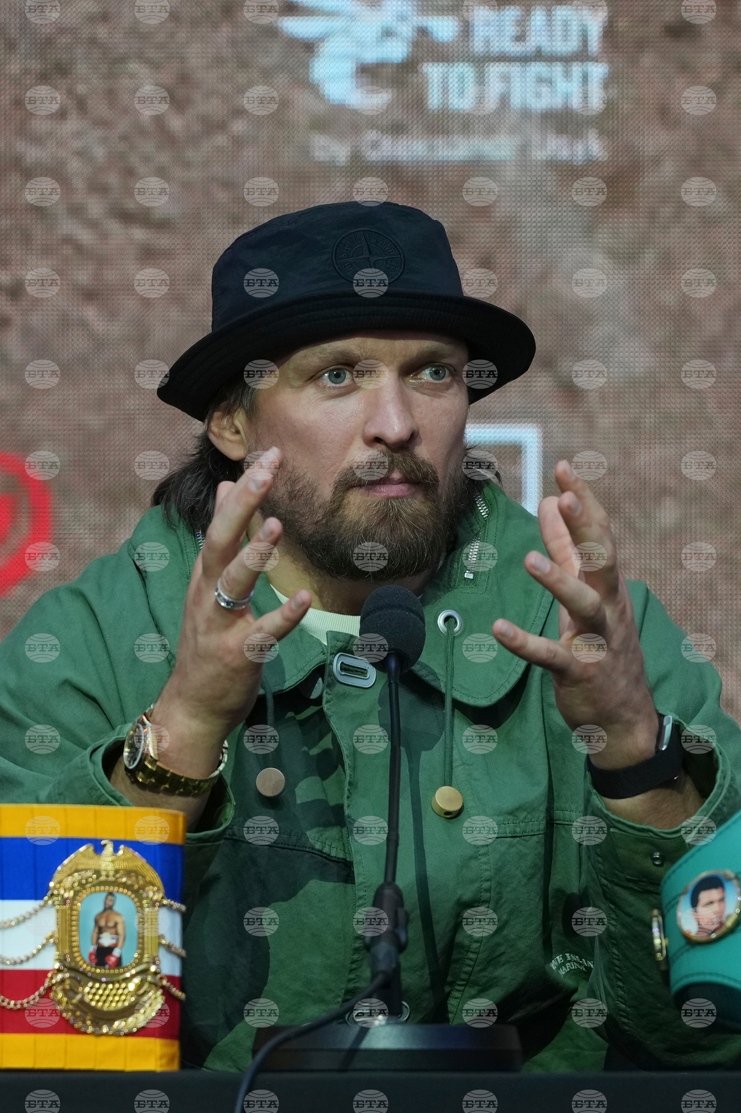 Britain Usyk Verhoeven Boxing