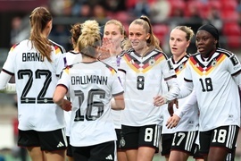 Germany Austria Women's WCup Soccer