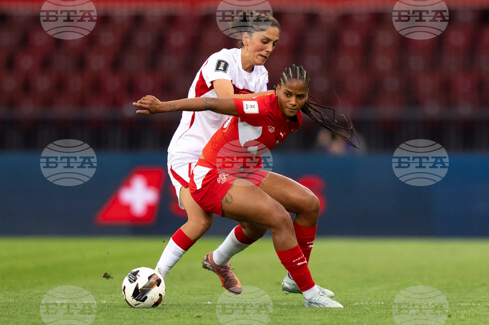 Switzerland Turkey Women's WCup Soccer