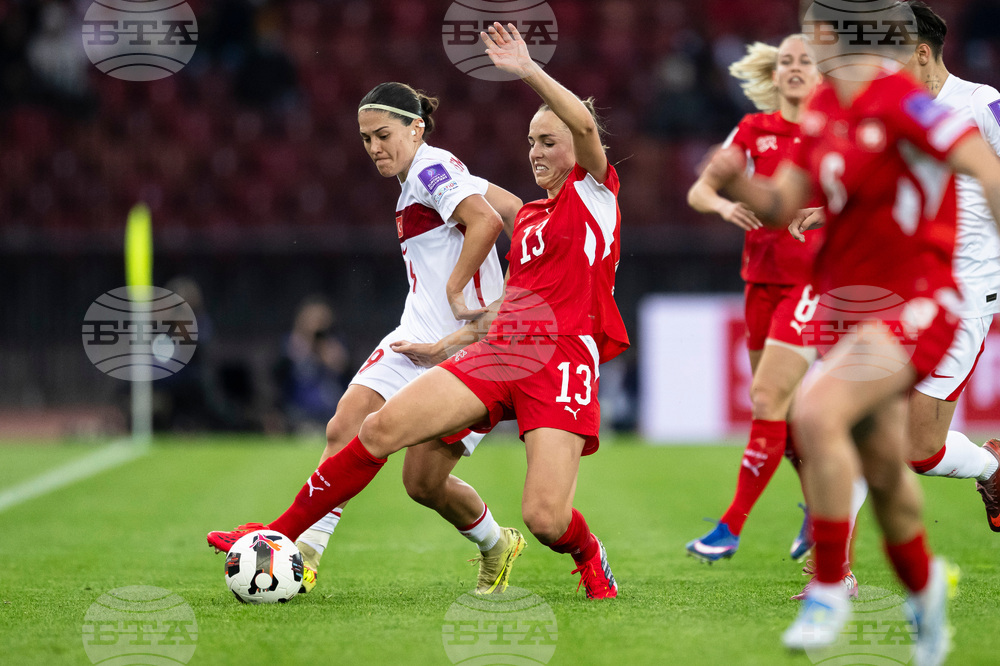 Switzerland Turkey Women's WCup Soccer