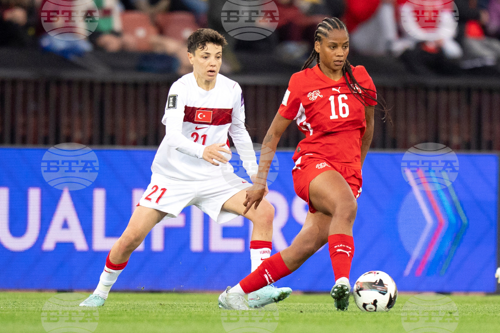 Switzerland Turkey Women's WCup Soccer