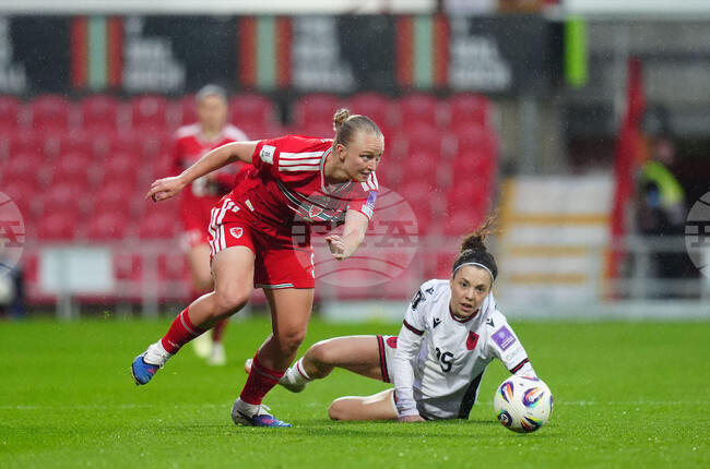 WCup Wales Albania Soccer