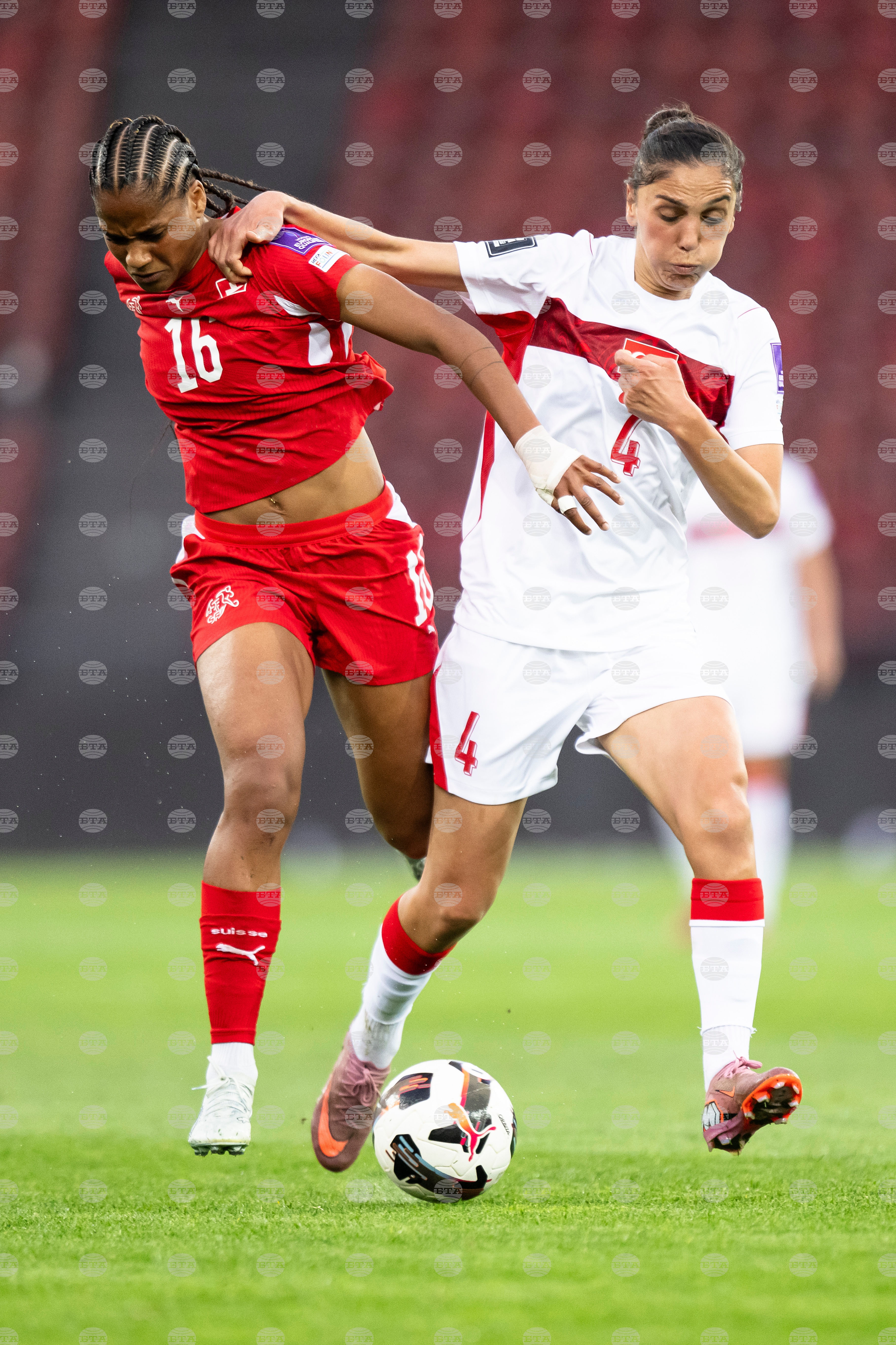 Switzerland Turkey Women's WCup Soccer