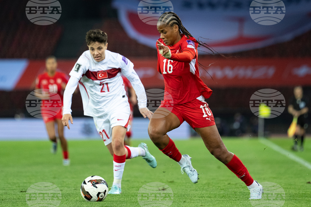 Switzerland Turkey Women's WCup Soccer