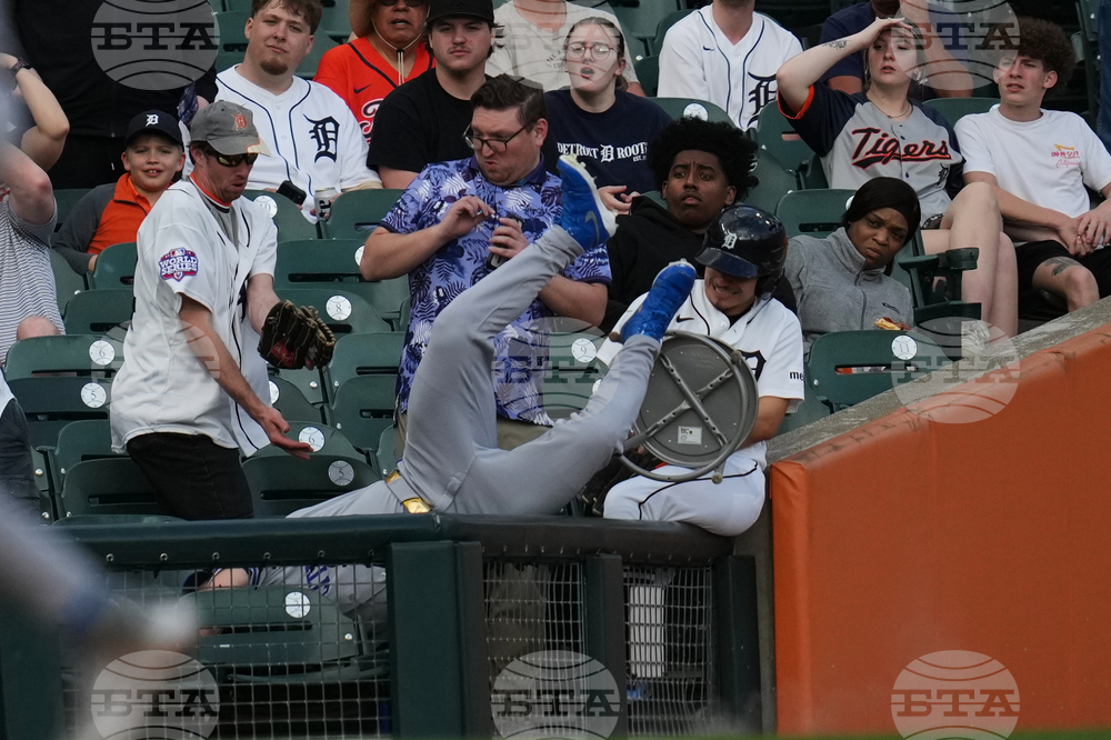 APTOPIX Royals Tigers Baseball