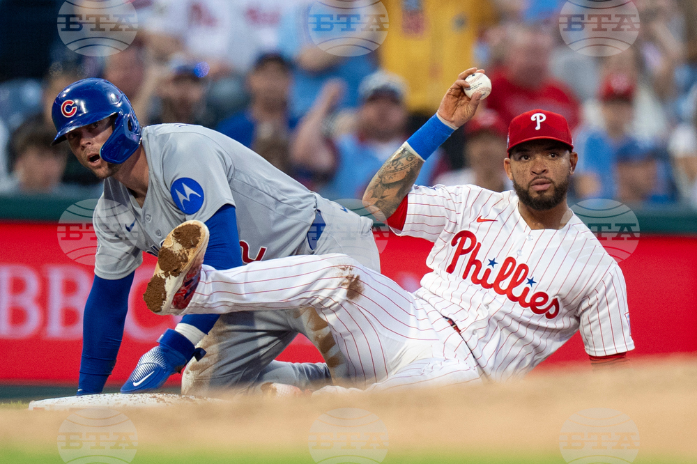 Cubs Phillies Baseball