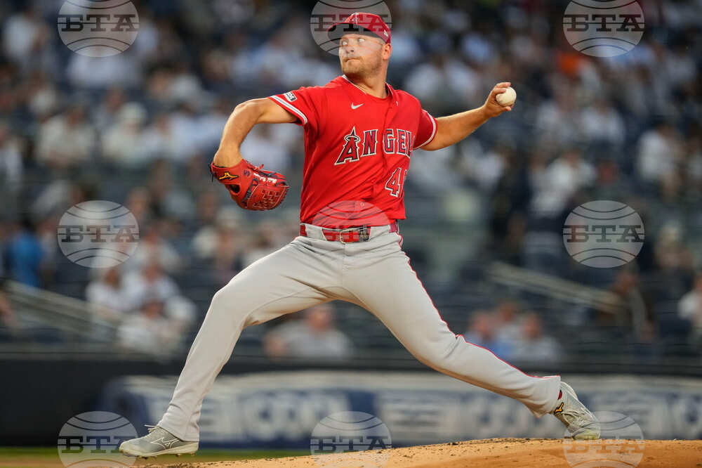 Angels Yankees Baseball