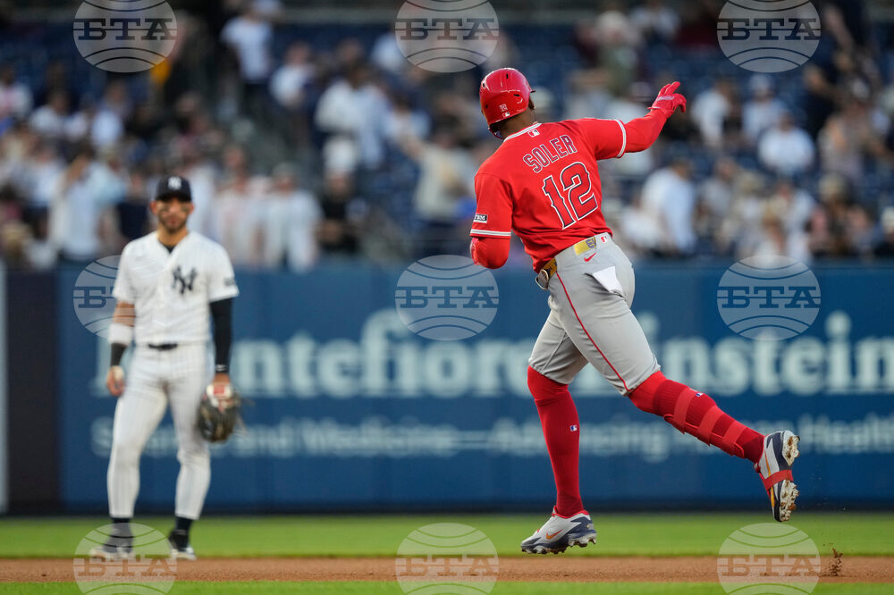 Angels Yankees Baseball