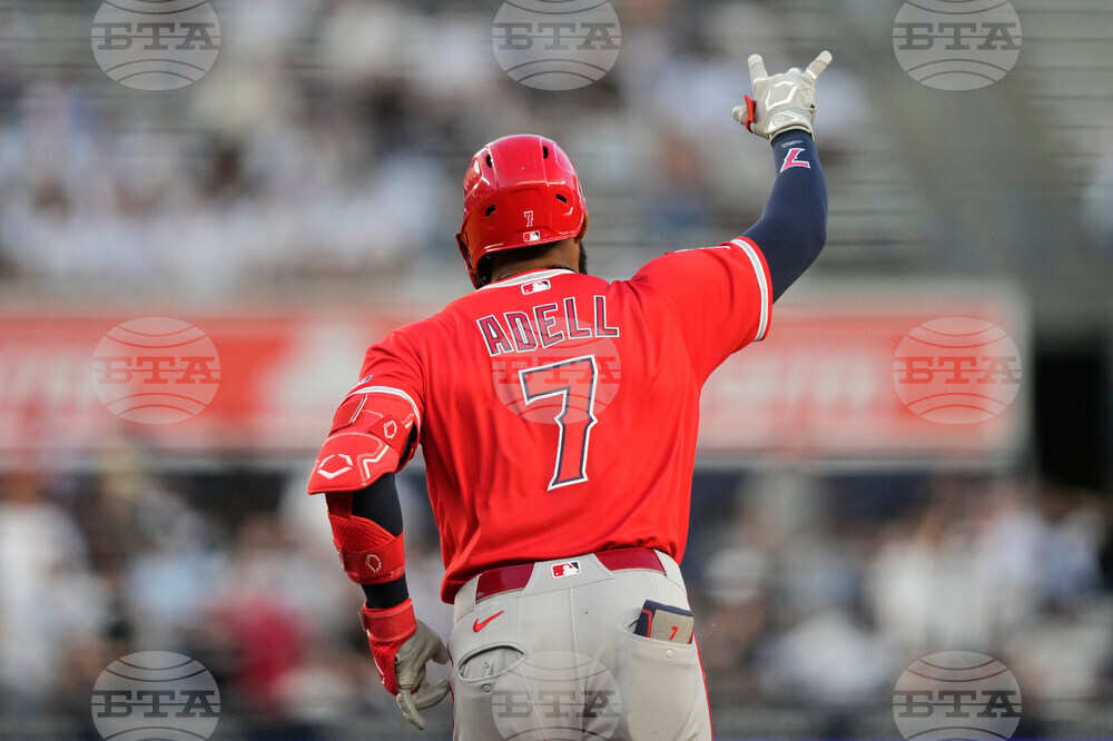 Angels Yankees Baseball