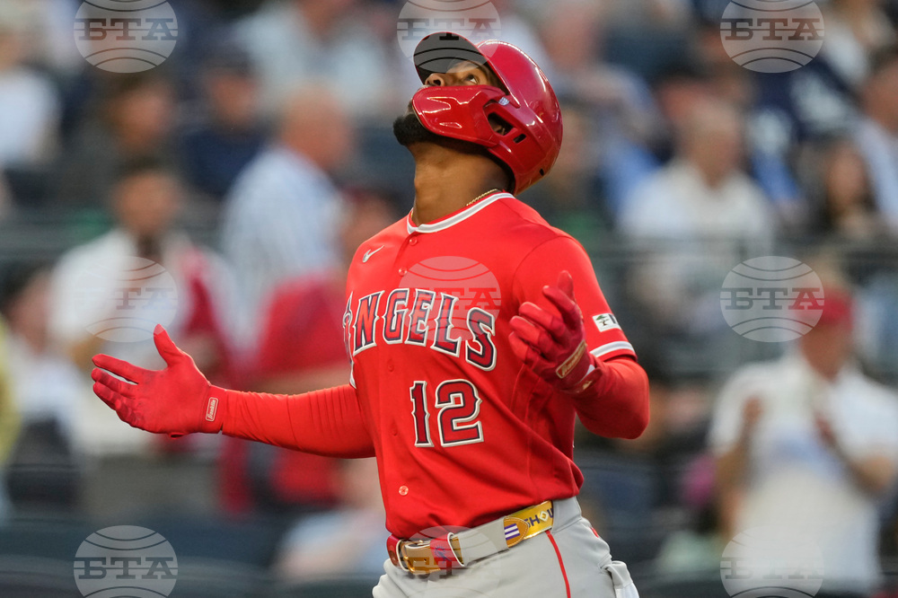 Angels Yankees Baseball