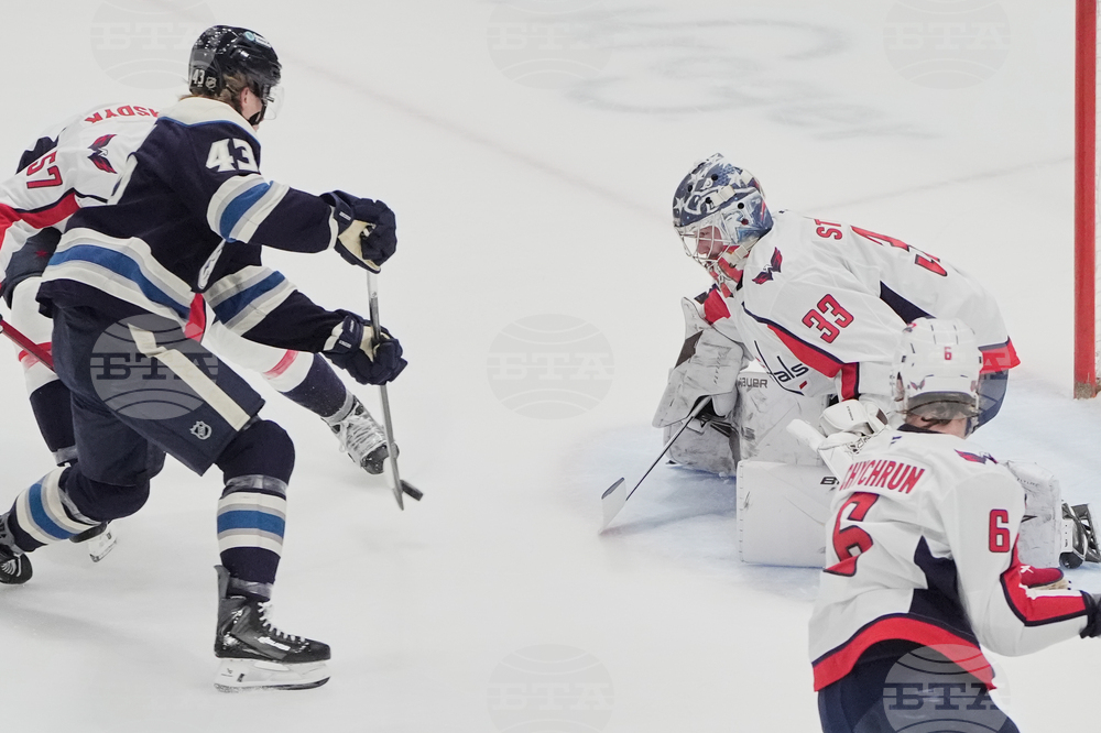 Capitals Blue Jackets Hockey