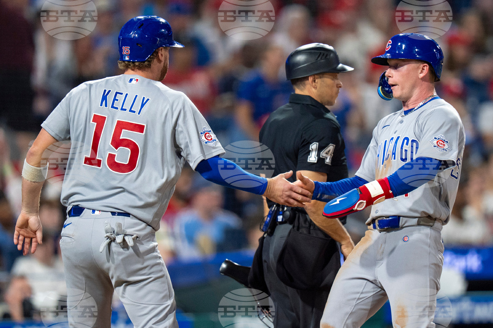 Cubs Phillies Baseball