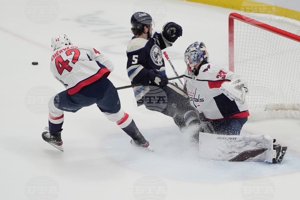 Capitals Blue Jackets Hockey