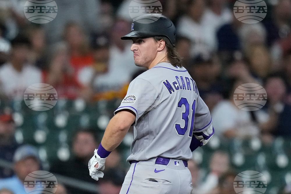Rockies Astros Baseball