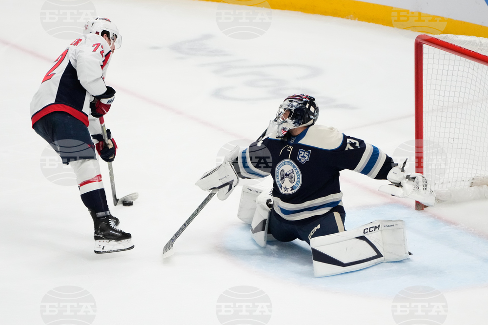 Capitals Blue Jackets Hockey