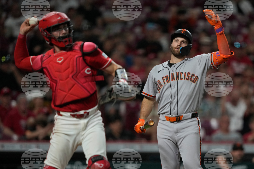 Giants Reds Baseball