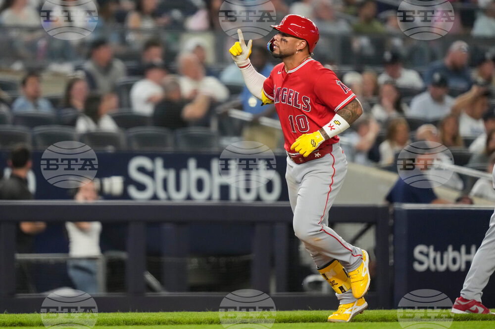 Angels Yankees Baseball