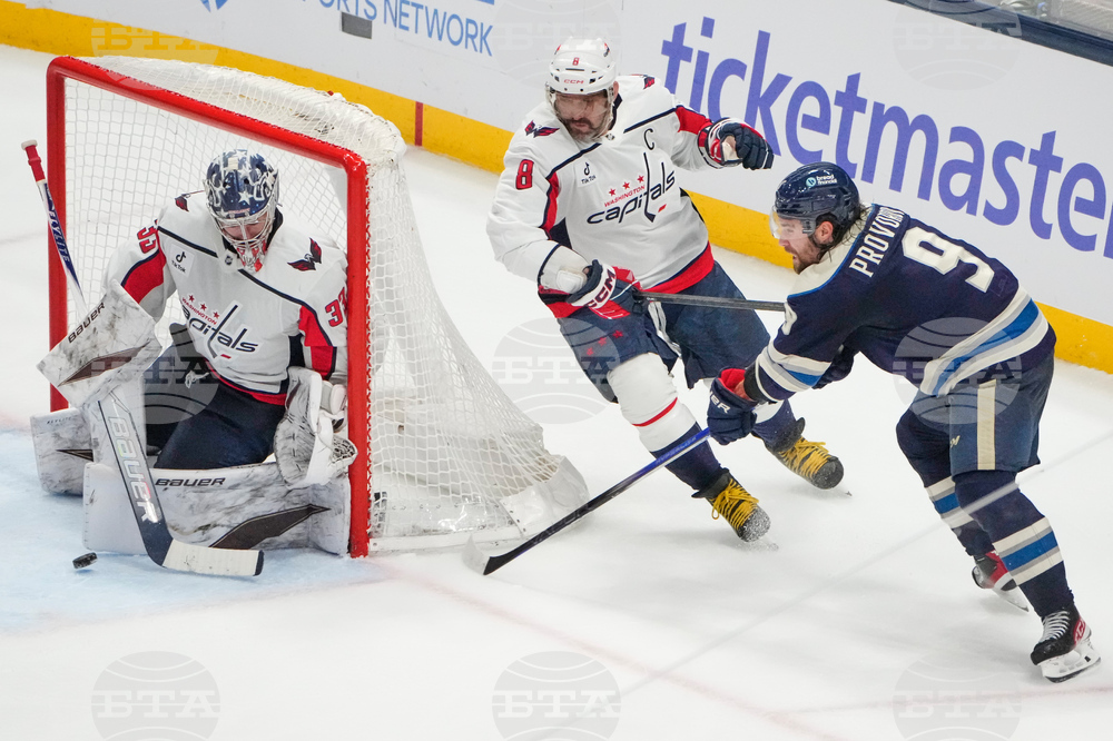 Capitals Blue Jackets Hockey