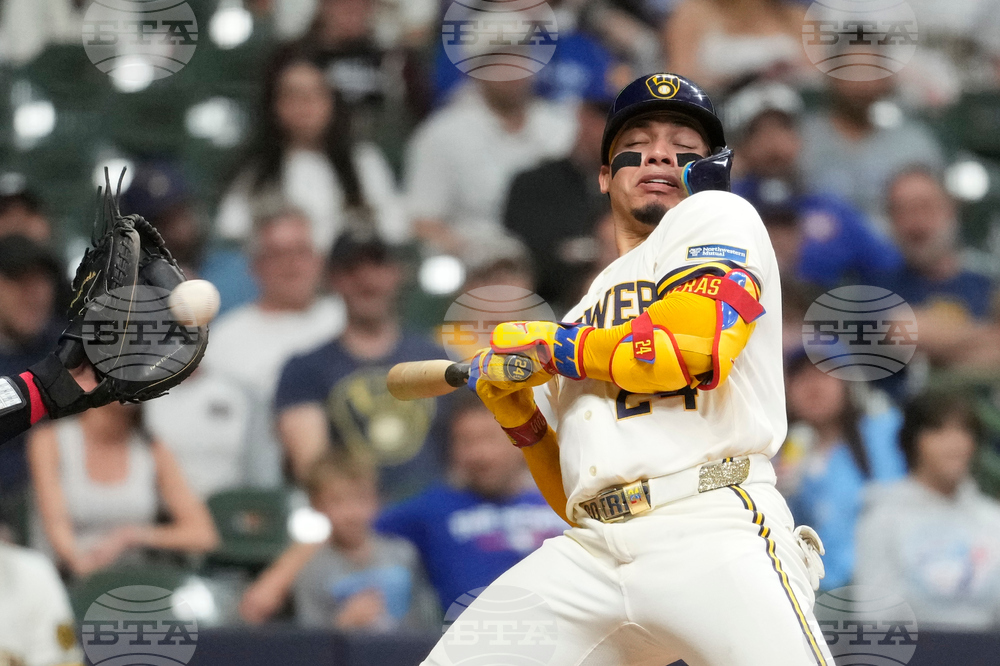 Blue Jays Brewers Baseball